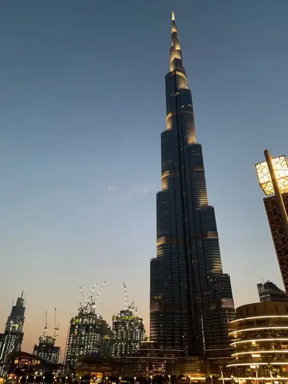 Burj Khalifa at dusk, Dubai